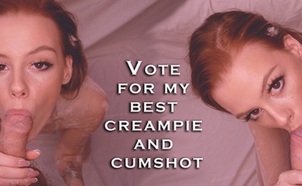 POV My best creampie and cumshot ever Filled it FoxyElf