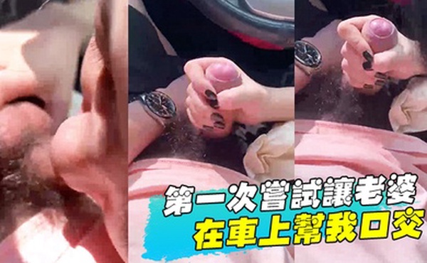 第一次尝试让老婆在车上帮我口交