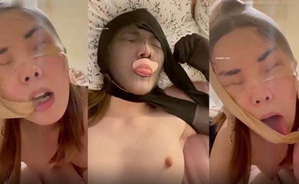 迷恋丝袜的男主让女友套着丝袜助兴