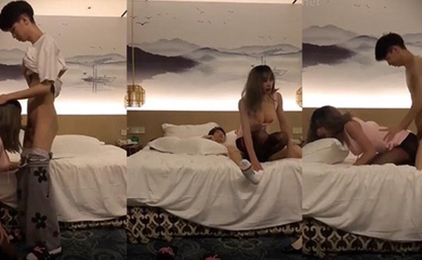 国产短片风骨小少妇和17岁小弟弟网恋奔现宾馆口活吃鸡坐骑后入鸡巴不小了肏得阿姨爽爽的