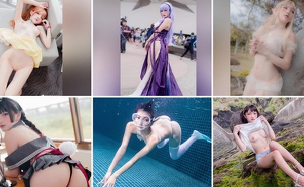 超火女网红美少女小丁FantayFactoy剪辑超感甄选COS各式女神真爱自选完美露脸