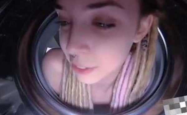 美女卡洗衣机被内射