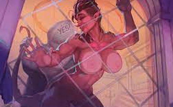 让猫女郎趴在窗口后入强进还真刺激