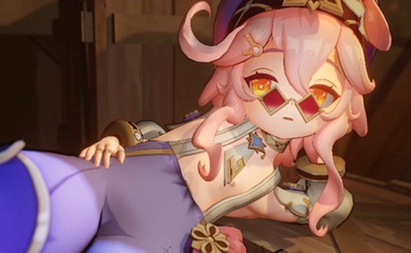 原神3D同人，两个大人带着一个小孩找多莉破处