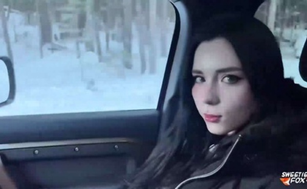 【欧美】尤物sweetiefox作品合集 大雪中的顺风车