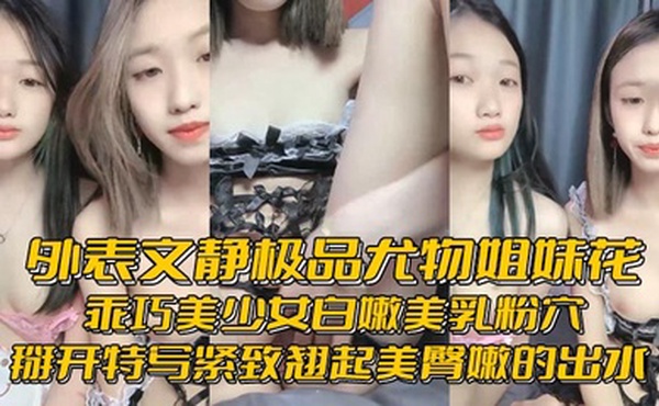 外表文静极品尤物姐妹花乖巧美少女白嫩美乳粉穴掰开特写紧致翘起美臀嫩的出水