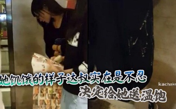 长发美女小姐姐正在等餐_她饥饿的样子达叔实在是不忍_决定给她送温饱_撸着小弟直冒烟_终于给美女送上了一身白白的粮食