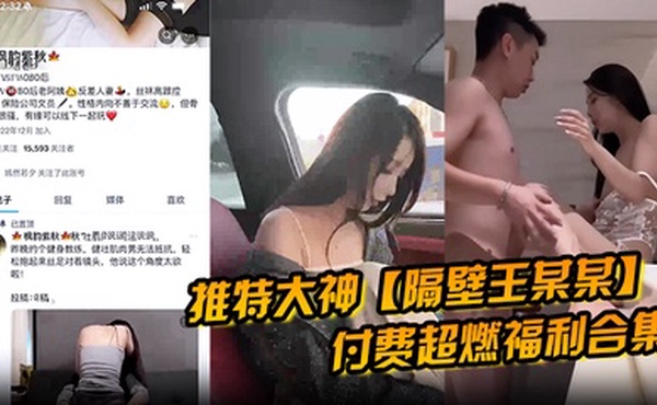 推特大神【隔壁王某某】付费超燃福利合集！极品女神被调教成母狗遇到金主彻底沦陷！