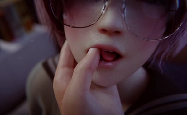 大胸学生妹（中文配音）