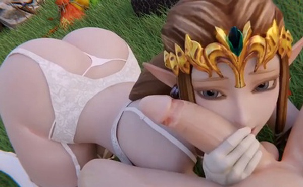 【3D】清纯白嫩精灵口活真好